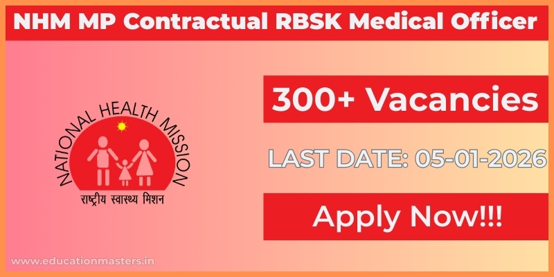 NHM MP Contractual RBSK Medical Officer